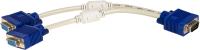 Kabel adapter Akyga AK-AD-20 VGA M - 2x VGA F 0,25m