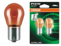OSRAM лампа PY21W ULTRA LIFE 4 года гарантии