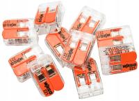 WAGO ZŁĄCZKA ZAPINANA PODWÓJNA 2x4mm 221-412 10 szt