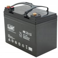 Аккумулятор AGM 12V 33ah для инвалидной коляски, газонокосилки, скутера, лодки, ИБП