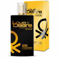 Feromony Damskie HS Love & Desire Gold 100 ml