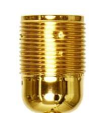 E27 металлический держатель для трубки золотая вспышка