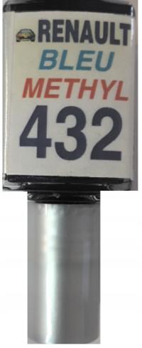 Zaprawka lakier do rys 10ml RENAULT DACIA 432 NIEBIESKI METHYL