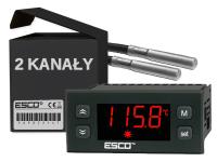 двойной РЕГУЛЯТОР ТЕМПЕРАТУРЫ ТЕРМОСТАТ датчик