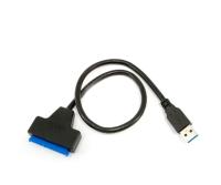 КАБЕЛЬ-АДАПТЕР USB 3.0-SATA 3 22 PIN ДИСК