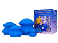 4X HQ MASAŻER BAŃKA CHIŃSKA GUMOWA BEZOGNIOWA BAŃKI AKUPUNKTUROWE CELLULIT