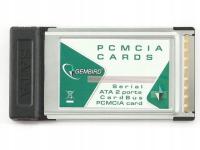 Adapter Karta PCMCIA - 2x SATA II port