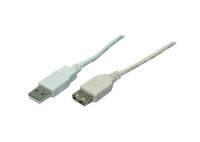 Kabel USB LogiLink CU0011 biały 3 m