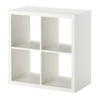 Книжный шкаф Ikea Kallax 77 см x 77 см x 39 см белый