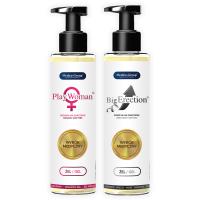 Набор для пар лубрикант гель для оргазма повышение либидо стимулятор 300 мл