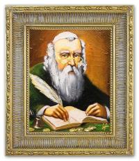 Żydek ŻYD LICZĄCY ...__ kopia 20/25 + rama