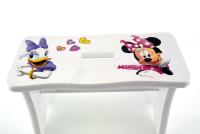 Стул декупаж Минни Маус