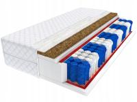 DWUSTRONNY Materac sprężynowy kieszeniowy KOKOS 80x160 15cm ANTYALERGICZNY