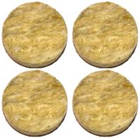 ШЕРСТЯНЫЕ ПРОБКИ ИЗОЛЯЦИОННЫЕ ПРОБКИ ШЕРСТЯНЫЕ ДИСКИ 100 ШТ КОРОБКА