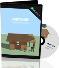 Edugrafia KURS SKETCHUP - PROJEKTOWANIE BUDYNKU 1 PC / licencja wieczysta BOX