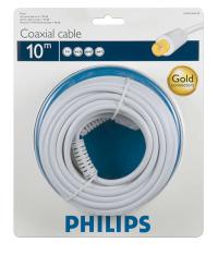 Philips SWV4136W/10 kabel koncentryczny 10 m Biały