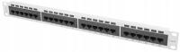 Patch Panel 24 Port 1U Kat.6 szary