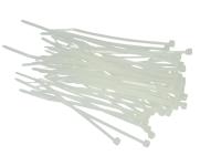 Кабельные стяжки зажим белый 2, 5x100 мм 100 шт