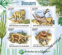 DINOZAURY Ochrona przyrody Burundi ark. #BUR12412a