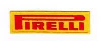 VAR патч PIRELLI 11 * 3 см тюнинг желтый