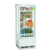Холодильник шкаф холодильная витрина застекленная 98л