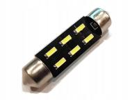 6 светодиодные лампы 4014 SMD трубка 39 мм C5W C10W премиум