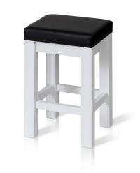 Taboret lakier ERGO P stołek miękkie siedzisko