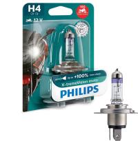 Philips лампа H4 X-treme Vision Moto 100% свет