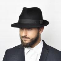 Шляпа мужской fedora ФРАНК 100% шерсть размер 58