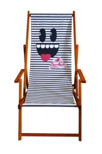 Комфорт шезлонг с логотипом печатный дизайн