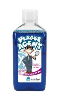 Miradent Plaque Agent жидкость окрашивает зубной налет