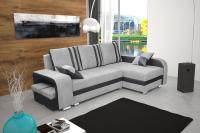 Угловой роговица Марино пуфы из экокожи в комплекте