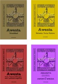 Avesta (Awesta + Zend-Awesta), komplet 4 tomy PL