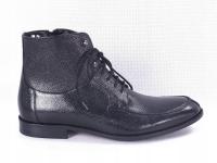 Черные мужские ботинки Derby Split Toe молния R. 42