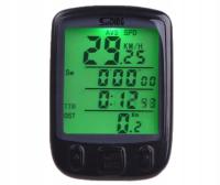 2X LICZNIK ROWEROWY PRĘDKOŚCIOMIERZ KOMPUTER DO ROWERU WOODOODPORNY LCD BIK