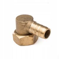 ŁĄCZNIK KĄTOWY- KOLANKO do kabin i paneli z hydromasażem 1/2 x10mm MOSIĘŻNY