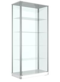 Витрина стеклянная витрина 80X40X190 см замок для коллекционных моделей