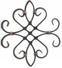 Розетка стальная украшений ограждения кованые элементы ворот