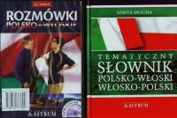 Słownik tematyczny Polsko-Włoski i Włosko-Polski + CD