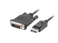 Kabel DisplayPort - DVI-D Lanberg CA-DPDV-10CU-0030-BK 3 m czarny
