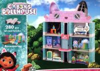 Brick Trick TREFL Kici Koci Domek Gabi Buduj z Cegły Gabby's Dollhouse