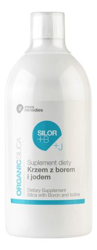 INVEX SILOR +B +J KRZEM Z BOREM I JODEM Bor Jod Płyn 1000ml