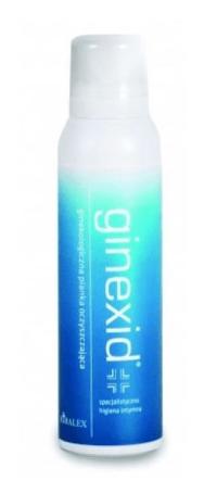 Pianka ginekologiczna oczyszczająca do higieny intymnej GINEXID 150 ml