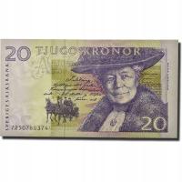 Banknot, Szwecja, 20 Kronor, 1991-1995, 1994-1995,