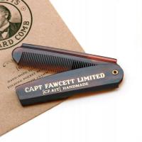 Grzebień do BRODY składany KIESZONKOWY Captain Fawcett