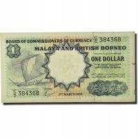 Banknot, Malezja i Brytyjskie Borneo, 1 Dollar, 19