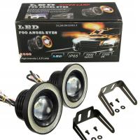 DRL COB LED дневного света angel eye, 7,6 см, 76 мм