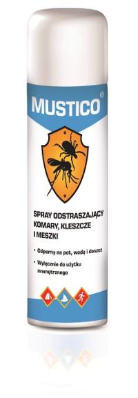 Mustico Spray - preparat na komary, kleszcze, mesz