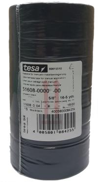 TESA клейкая лента черная 25М 19мм 10
