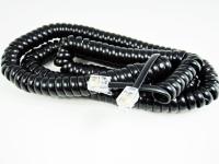 кабель спиральный провод телефон наушник 15м